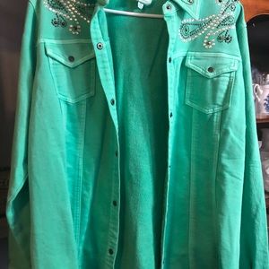 Nwot Diane Gilman xl jacket and 16 p pants